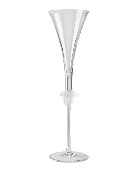 flute versace|Medusa Lumiere Medusa Lumiere Champagne Flute.